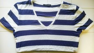 Tahari striped shirt • size small • super soft!